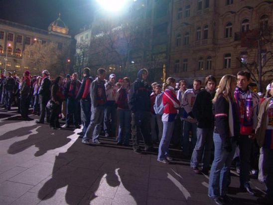 Natáčení reklamy 12.12.05
